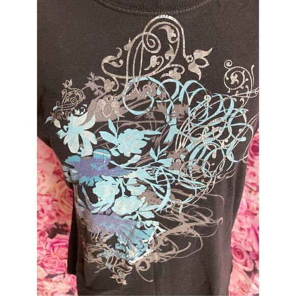 Lee Black Short Sleeve Shirt-LARGE - Picture 2 of 4